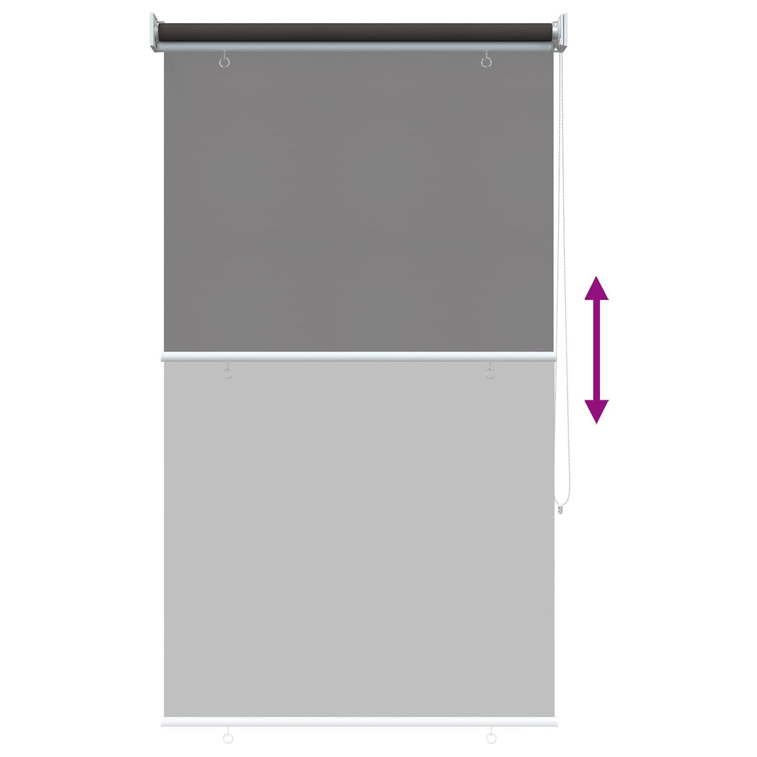 Udeterrasse Rullegardin UV Beskyttelse Antracit Polyester