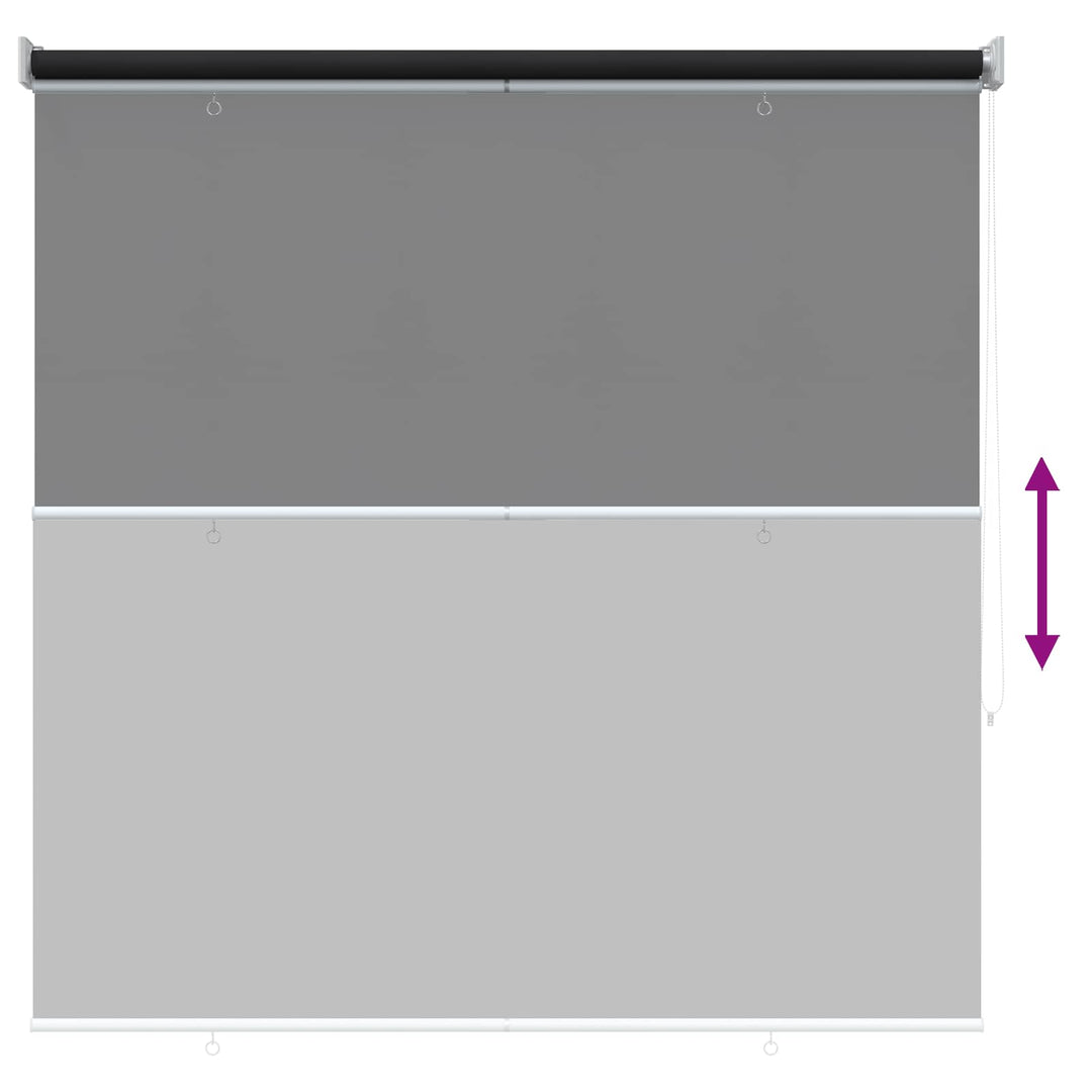 Udeterrasse Rullegardin UV Beskyttelse Antracit Polyester