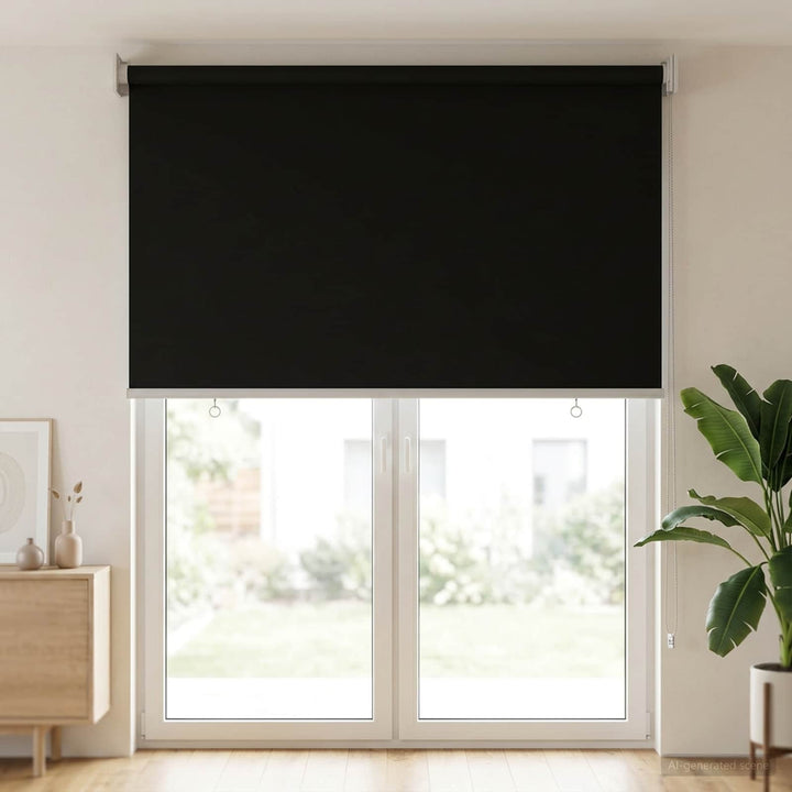 Udeterrasse Rullegardin UV Beskyttelse Antracit Polyester