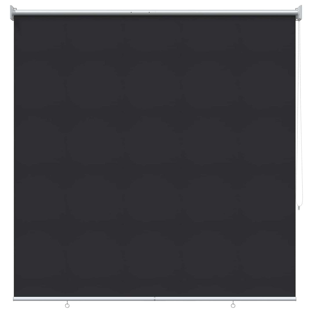 Udeterrasse Rullegardin UV Beskyttelse Antracit Polyester