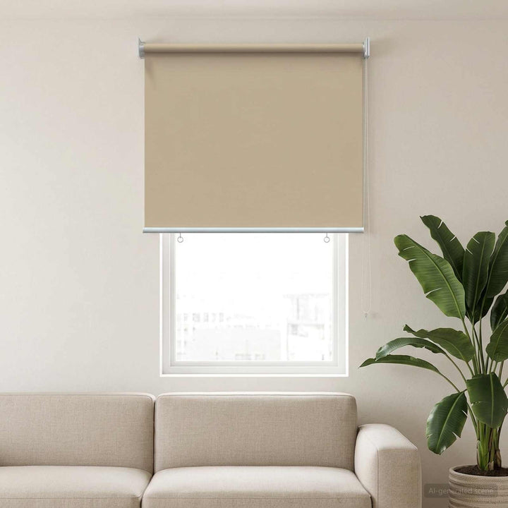 Udeterrasse Rullegardin UV Beskyttelse Beige
