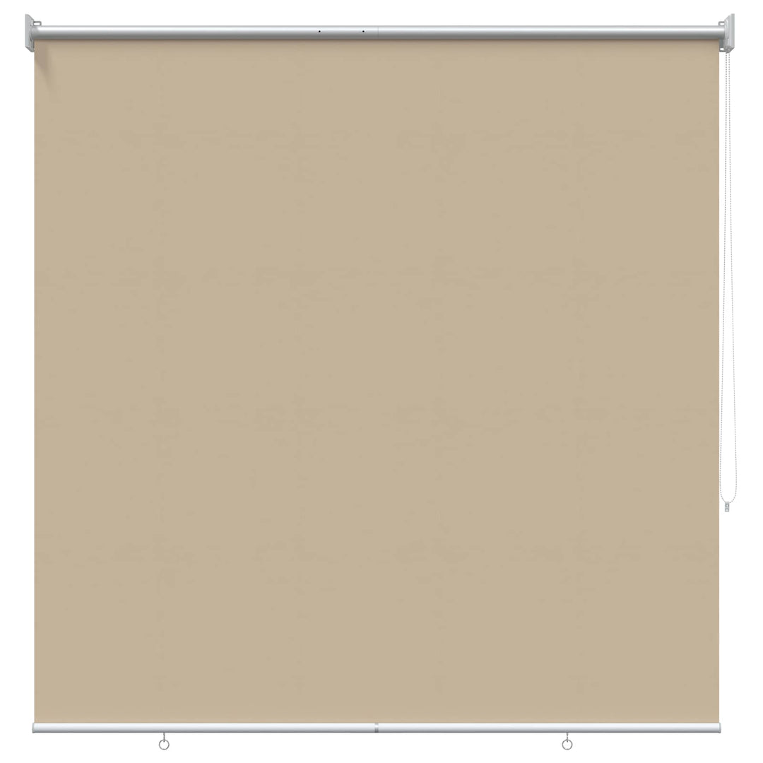 Udeterrasse Rullegardin UV Beskyttelse Beige Polyester