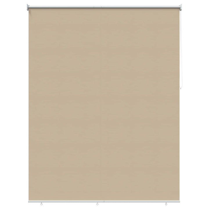 Udeterrasse Rullegardin UV Beskyttelse Beige Polyester