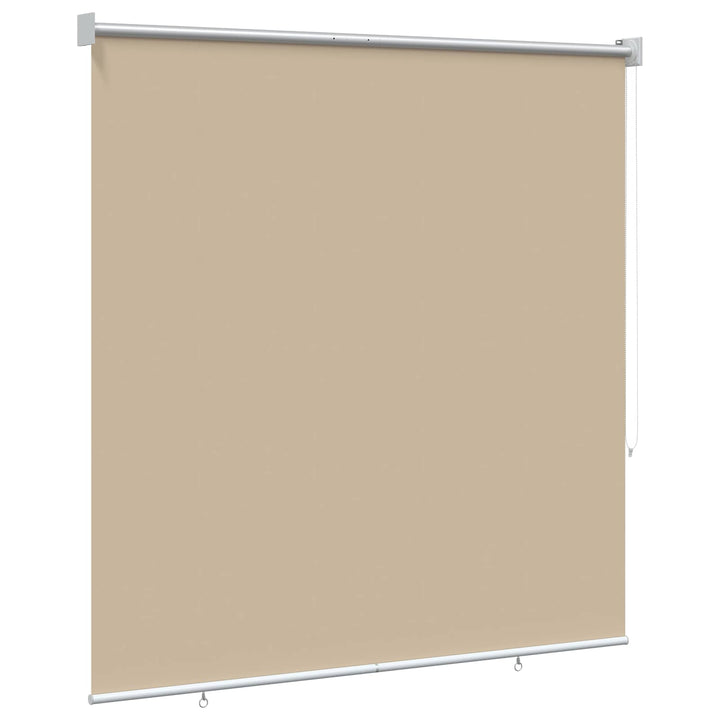 Udeterrasse Rullegardin UV Beskyttelse Beige Polyester