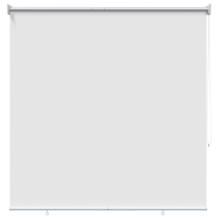 Udeterrasse Rullegardin UV Beskyttelse Hvid Polyester
