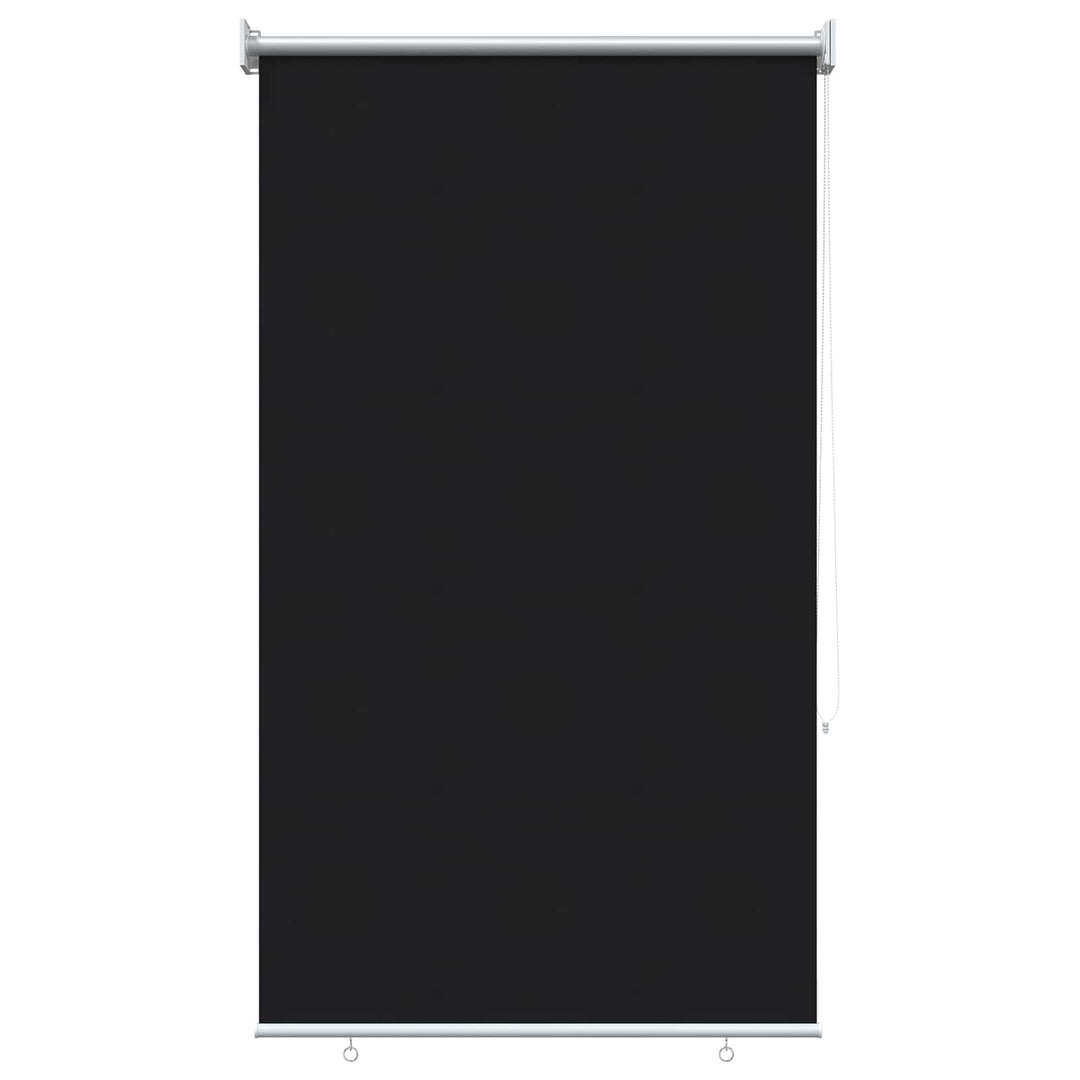 Udeterrasse Rullegardin UV Beskyttelse Sort 85 x 230 cm (B x H)
