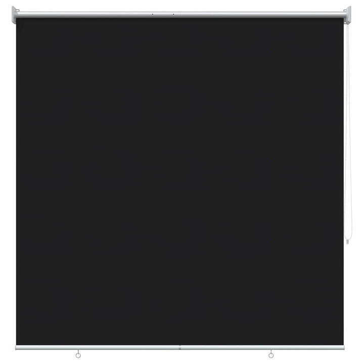Udeterrasse Rullegardin UV Beskyttelse Sort Polyester