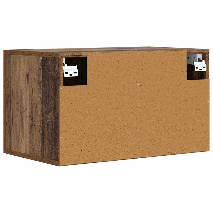 Vægskab Gammelt træ 60 x 36,5 x 35 cm Konstrueret træ
