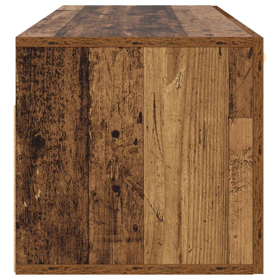 Vægskab Gammelt træ 60 x 36,5 x 35 cm Konstrueret træ