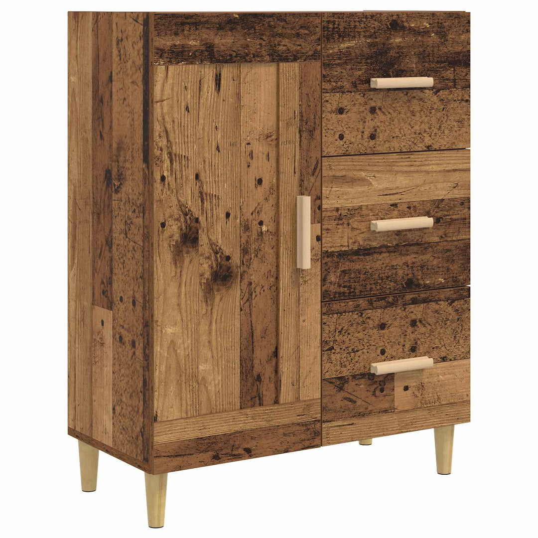 Sideboard Gammelt træ 69,5 x 34 x 90 cm Konstrueret træ