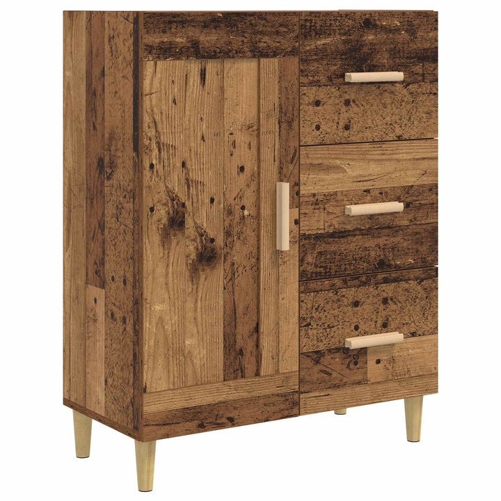 Sideboard Gammelt træ 69,5 x 34 x 90 cm Konstrueret træ