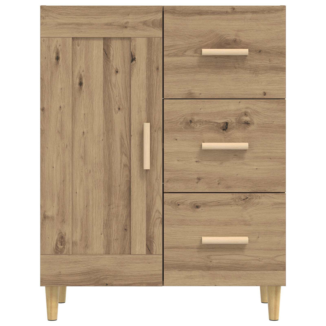 Sideboard Artisan-eg 69,5 x 34 x 90 cm Konstrueret træ