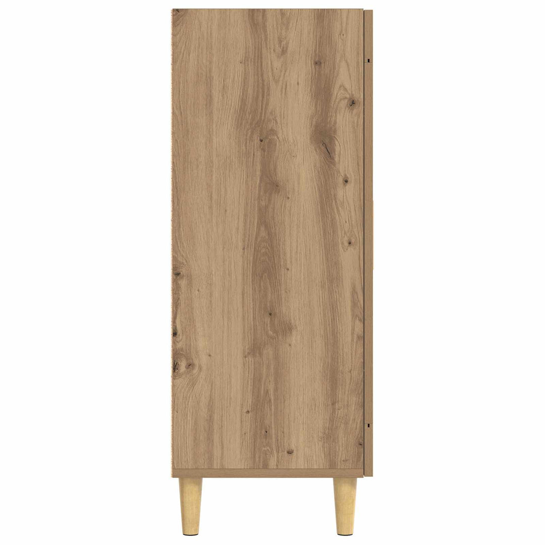 Sideboard Artisan-eg 69,5 x 34 x 90 cm Konstrueret træ