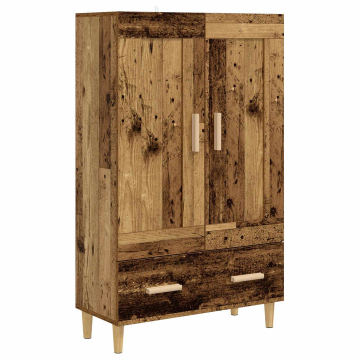 Highboard Gammelt træ 70 x 31 x 115 cm Konstrueret træ