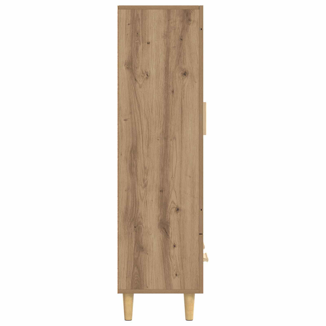 Highboard Artisan-eg 70 x 31 x 115 cm Konstrueret træ
