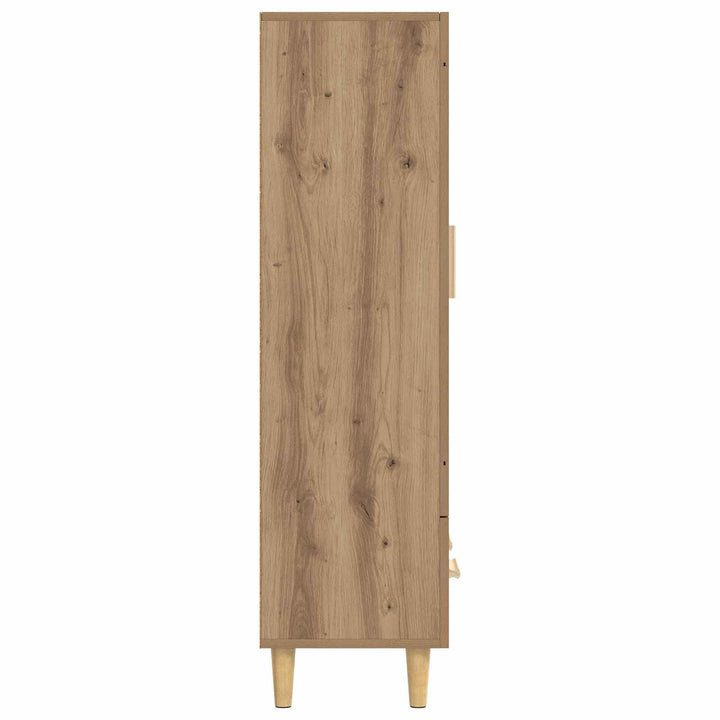 Highboard Artisan-eg 70 x 31 x 115 cm Konstrueret træ