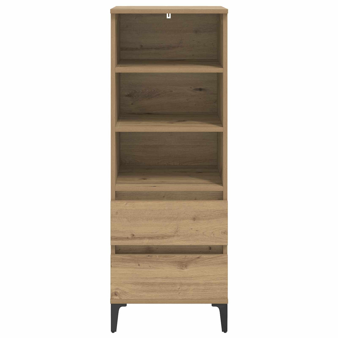 Highboard Artisan-eg 40 x 36 x 110 cm Konstrueret træ