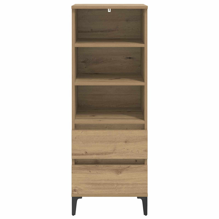 Highboard Artisan-eg 40 x 36 x 110 cm Konstrueret træ