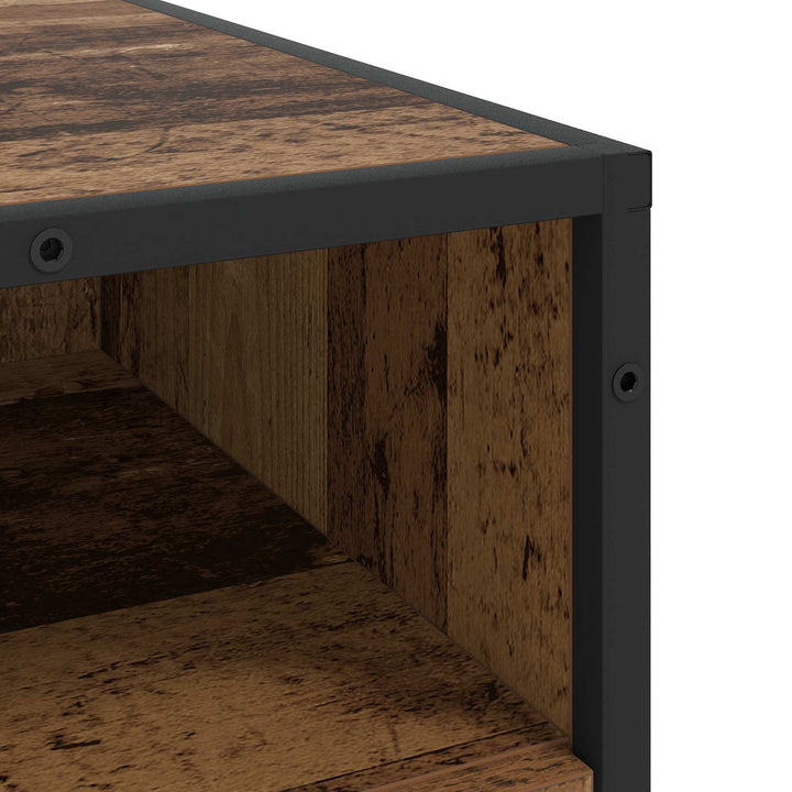 Skuffeskab 4-Skuffe Gammelt træ 70 x 41 x 83,5 cm