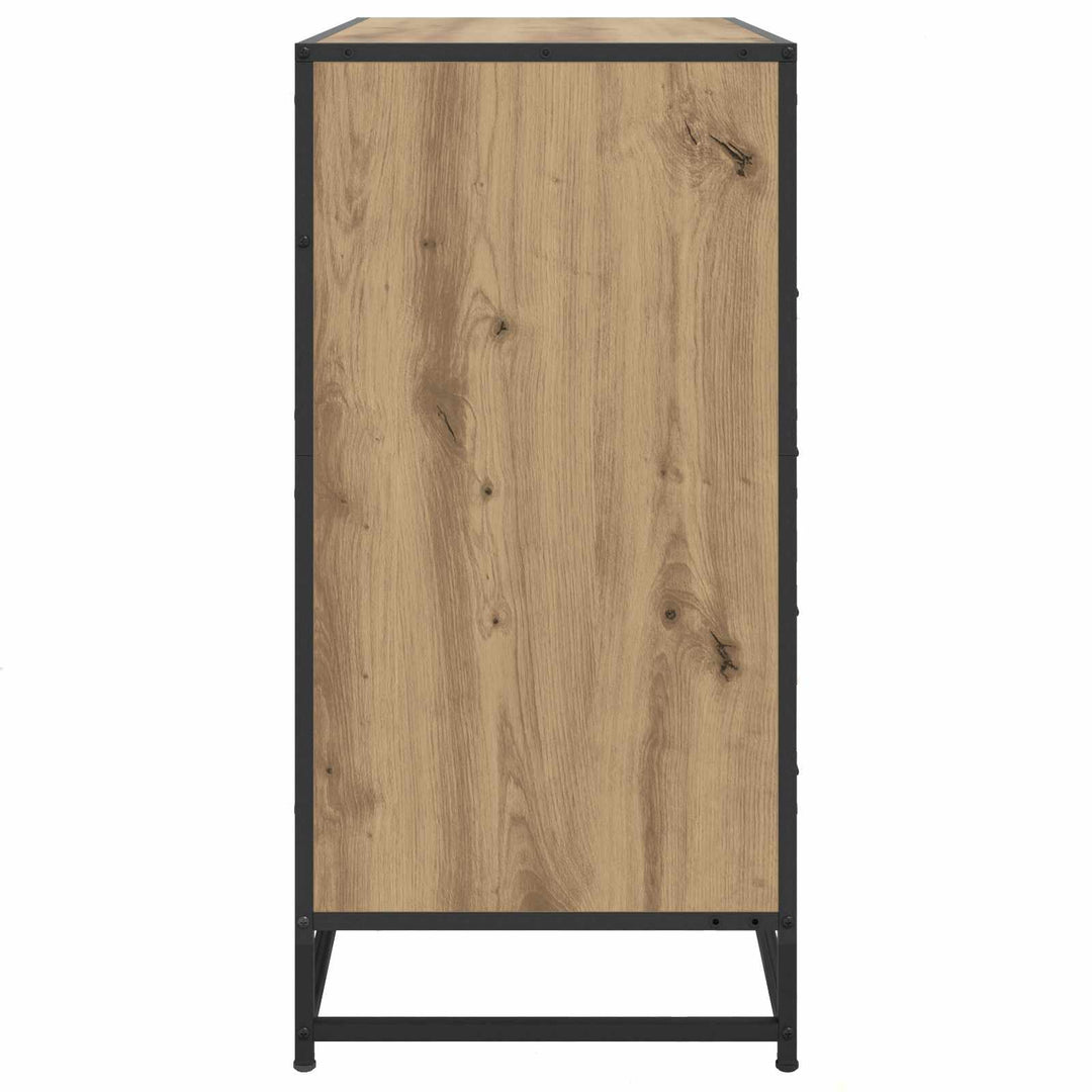Skuffeskab 4-Skuffe Artisan-eg 70 x 41 x 83,5 cm