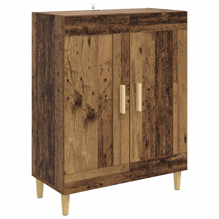 Sideboard Gammelt træ 69,5 x 34 x 90 cm Konstrueret træ