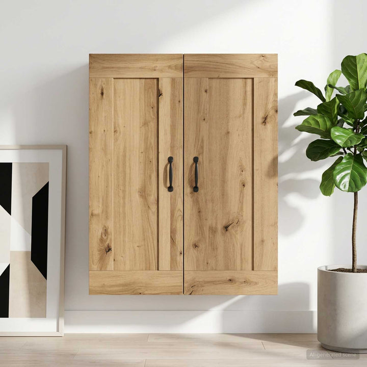 Vægskab Artisan-eg 69,5 x 34 x 90 cm Konstrueret træ