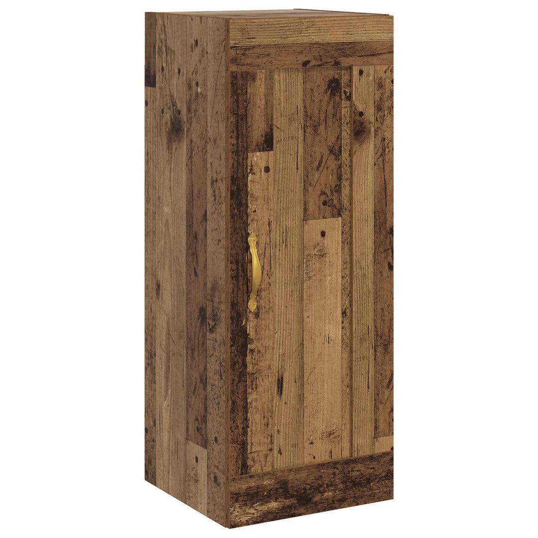 Vægskab Gammelt træ 34,5 x 34 x 90 cm Konstrueret træ