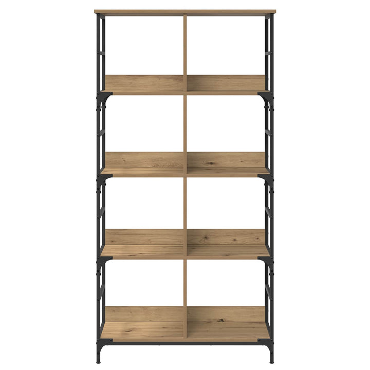 Bogreol 4 niveauer 78,5 x 33 x 153 cm metal PB Artisan-eg