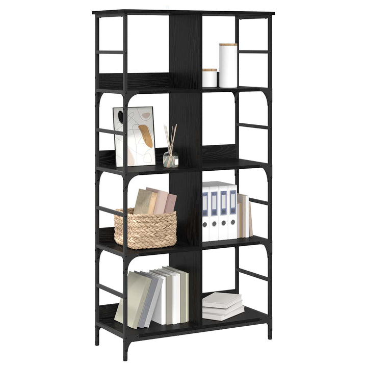 Bogreol Sort eg 78,5 x 33 x 153 cm metal PB