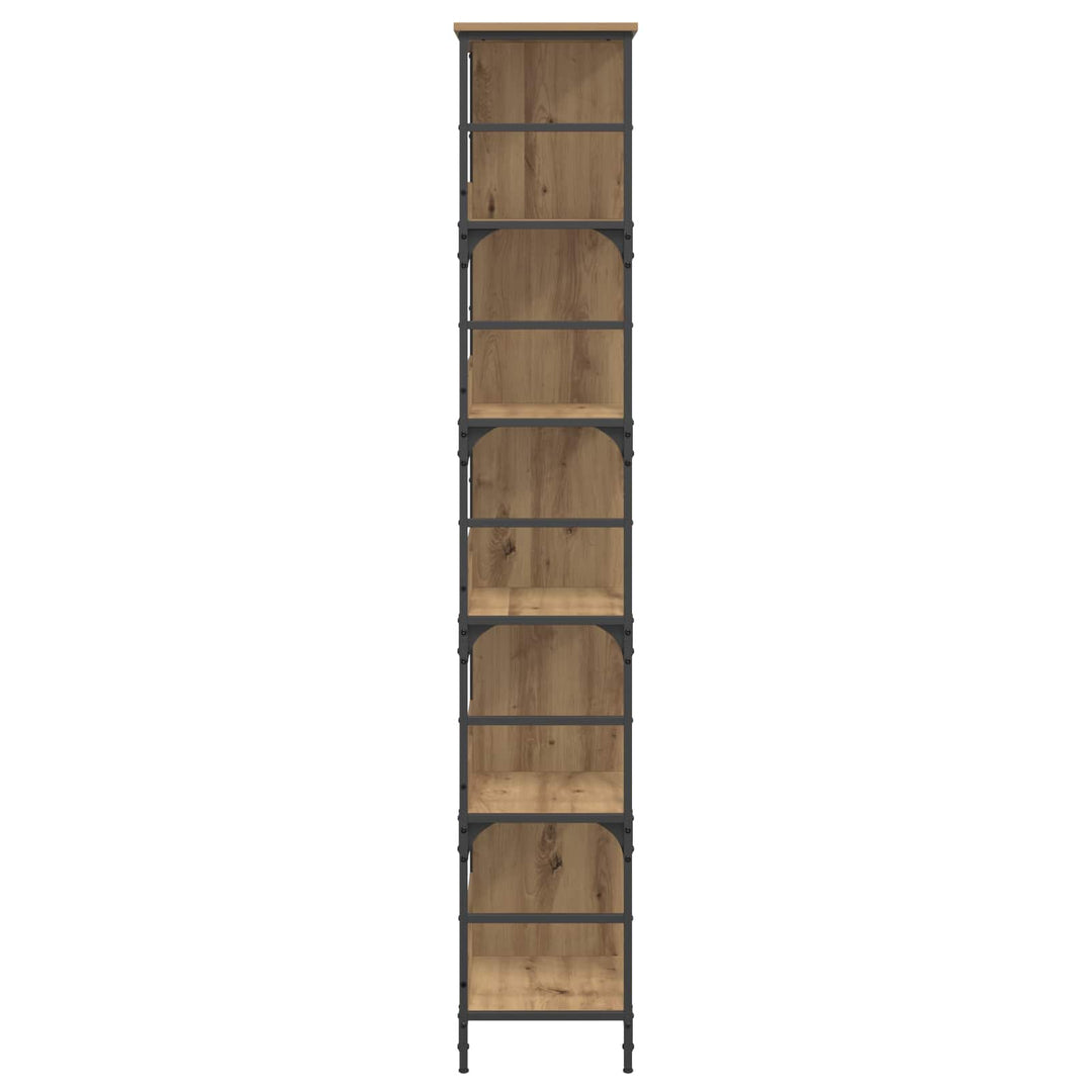 Bogreol 4 niveauer 78,5 x 33 x 188,5 cm metal PB Artisan-eg