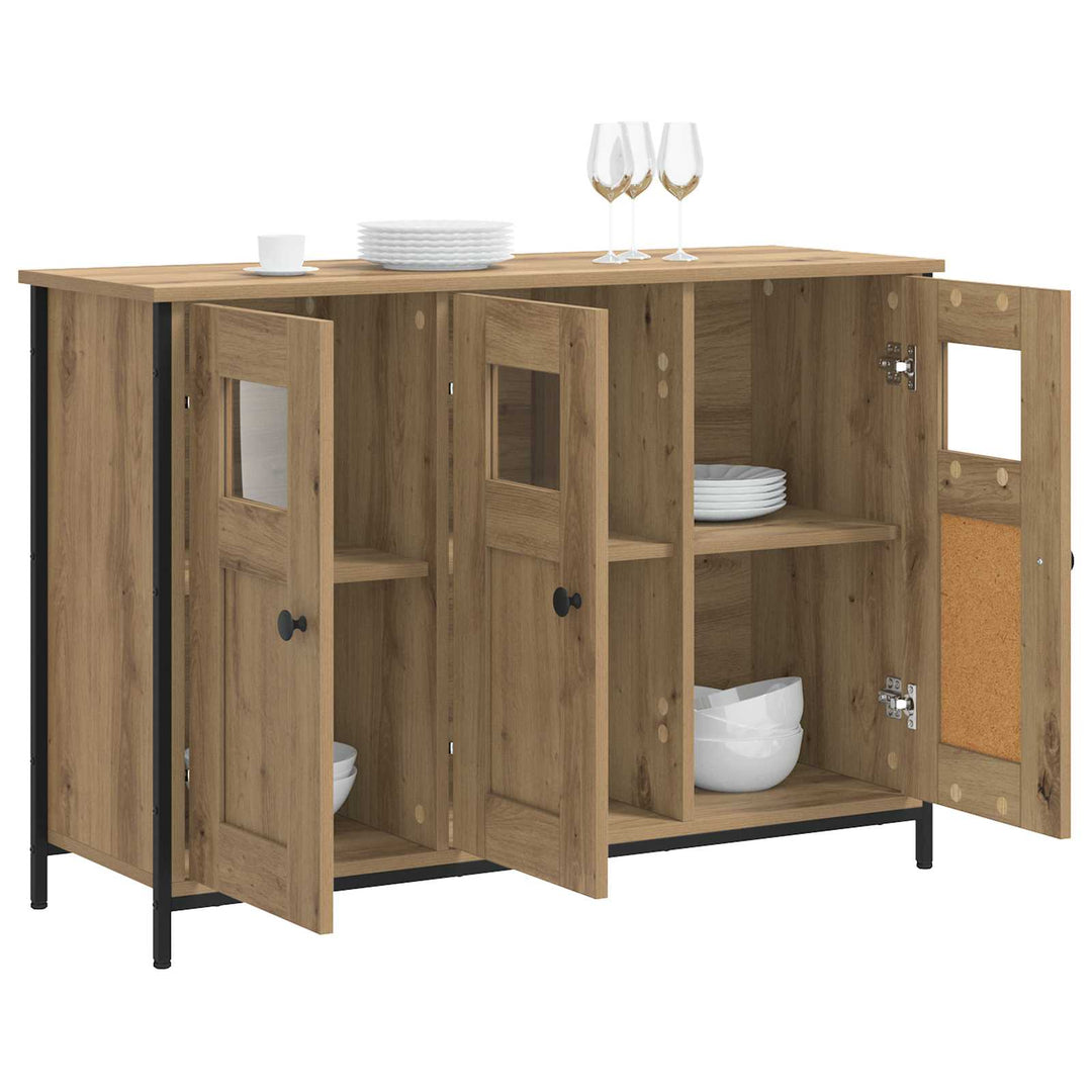 Sideboard Artisan-eg 100 x 35 x 70 cm Konstrueret træ