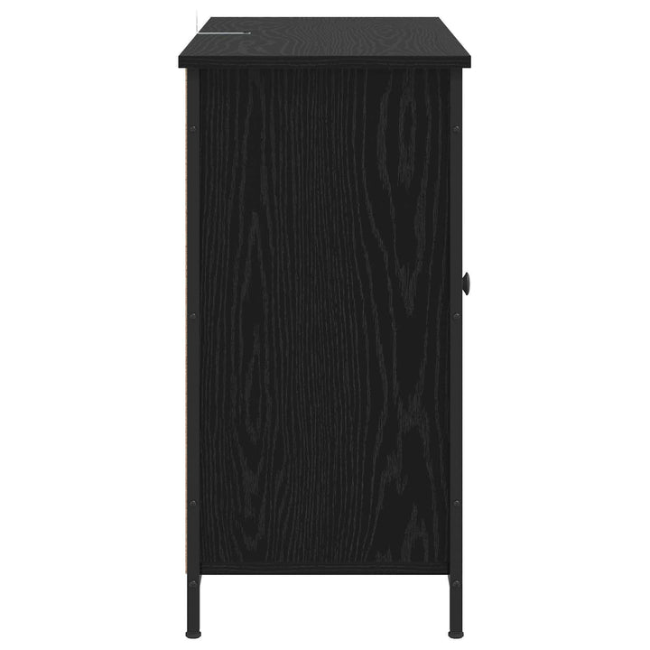Sideboard Sort eg 100 x 35 x 70 cm Konstrueret træ