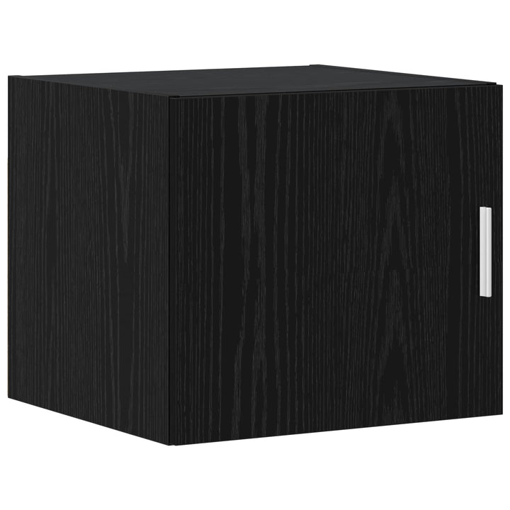 Vægskab Sort eg 45 x 42,5 x 40 cm Konstrueret træ