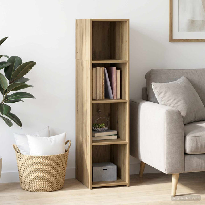 Highboard Artisan-eg 30 x 41 x 124 cm Konstrueret træ