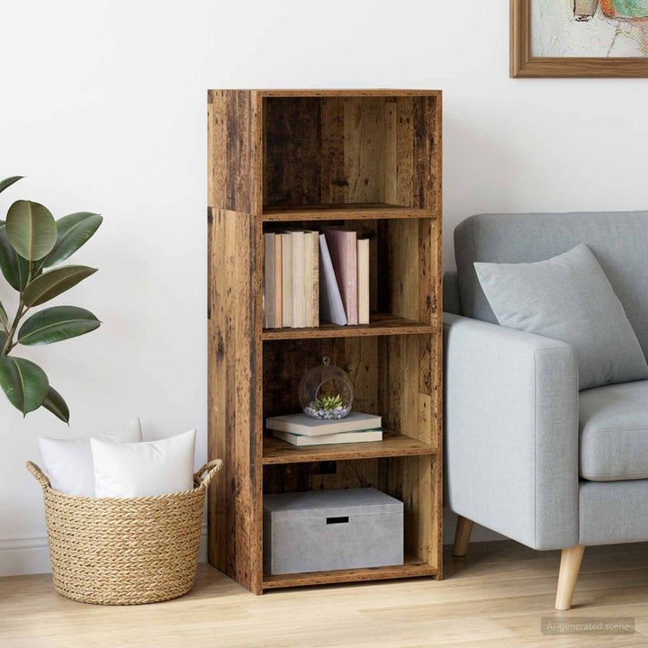 Highboard Gammelt træ 50 x 41 x 124 cm Konstrueret træ