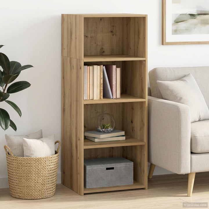 Highboard Artisan-eg 50 x 41 x 124 cm Konstrueret træ