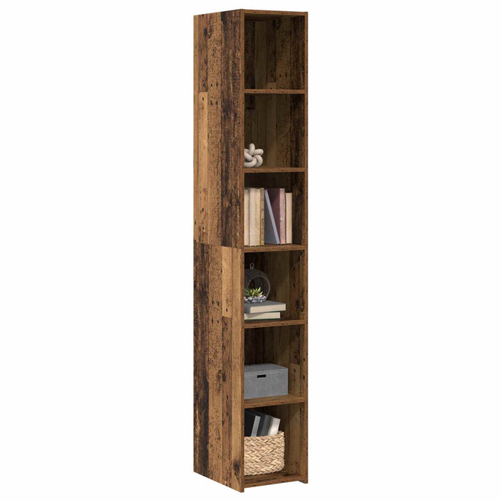Highboard Gammelt træ 30 x 41 x 185 cm Konstrueret træ
