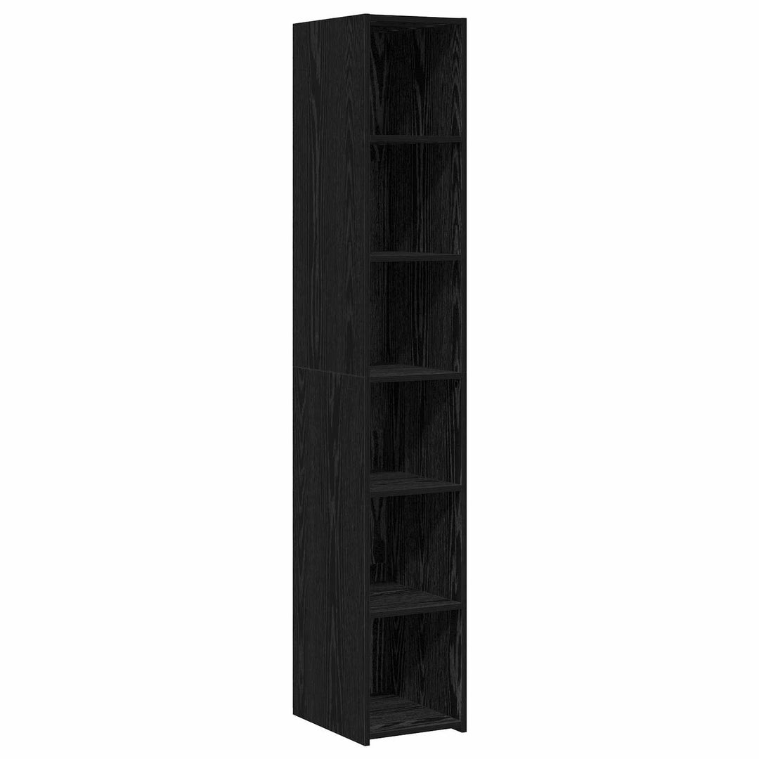 Highboard Sort eg 30 x 41 x 185 cm Konstrueret træ