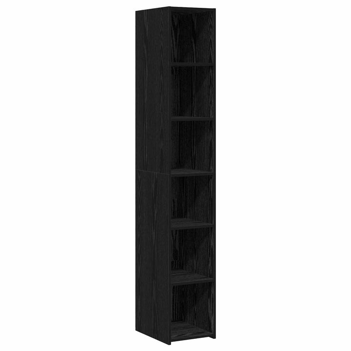 Highboard Sort eg 30 x 41 x 185 cm Konstrueret træ