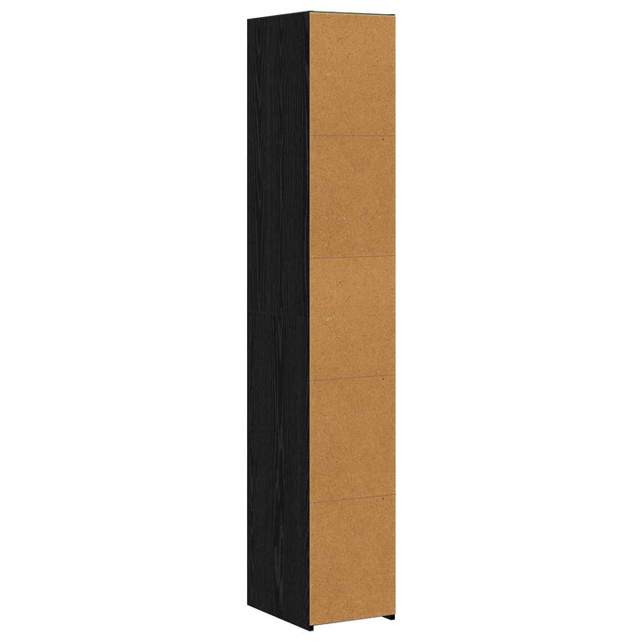 Highboard Sort eg 30 x 41 x 185 cm Konstrueret træ
