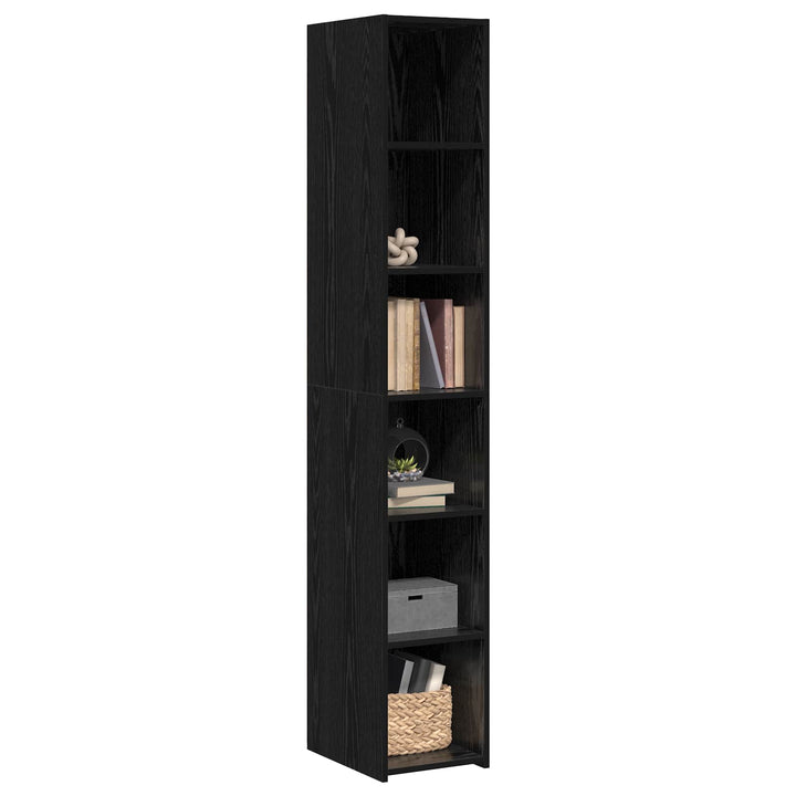 Highboard Sort eg 30 x 41 x 185 cm Konstrueret træ
