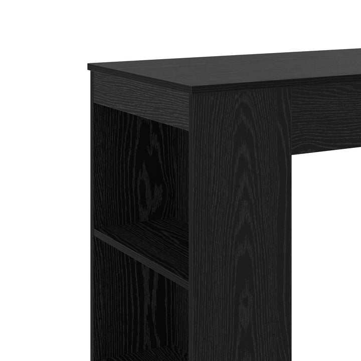 Barbord 95 x 47 x 103,5 cm Konstrueret træ Sort eg