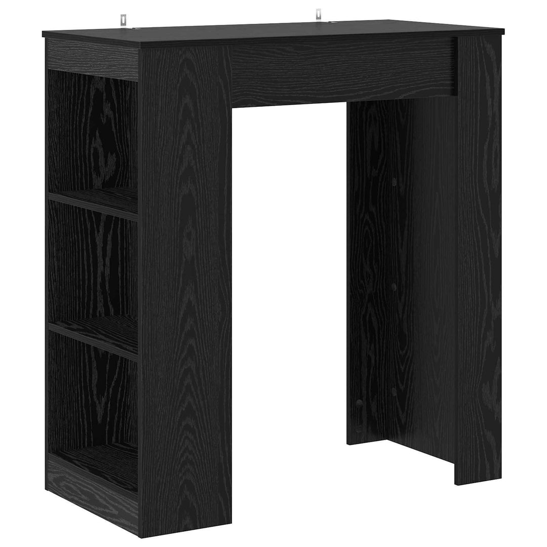 Barbord 95 x 47 x 103,5 cm Konstrueret træ Sort eg