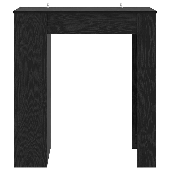 Barbord 95 x 47 x 103,5 cm Konstrueret træ Sort eg