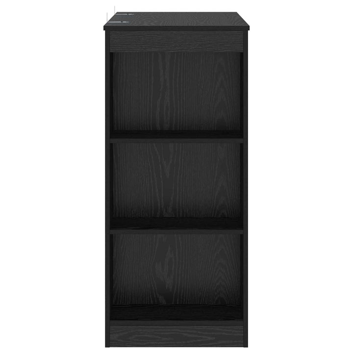 Barbord 95 x 47 x 103,5 cm Konstrueret træ Sort eg