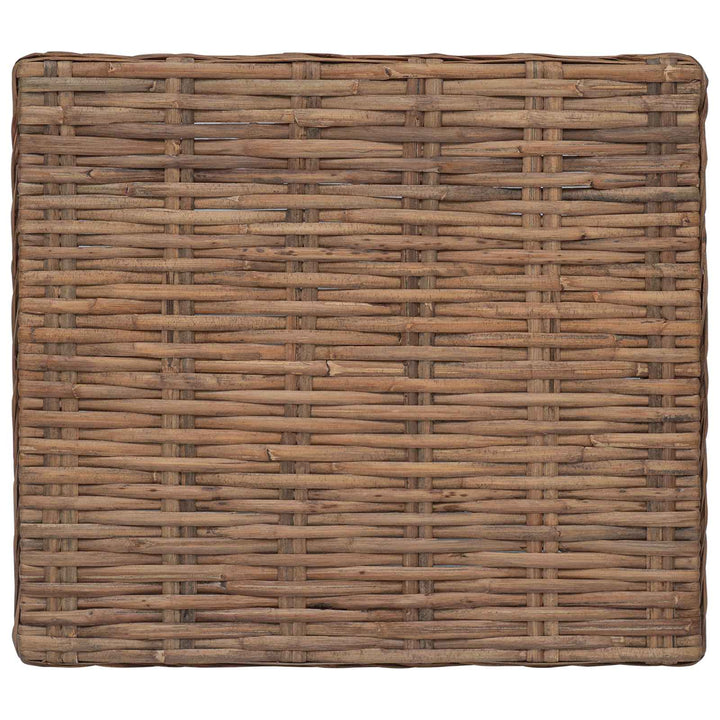 Sofabord GENDT Naturlig rattan Naturfarvet 67 x 60 x 30 cm