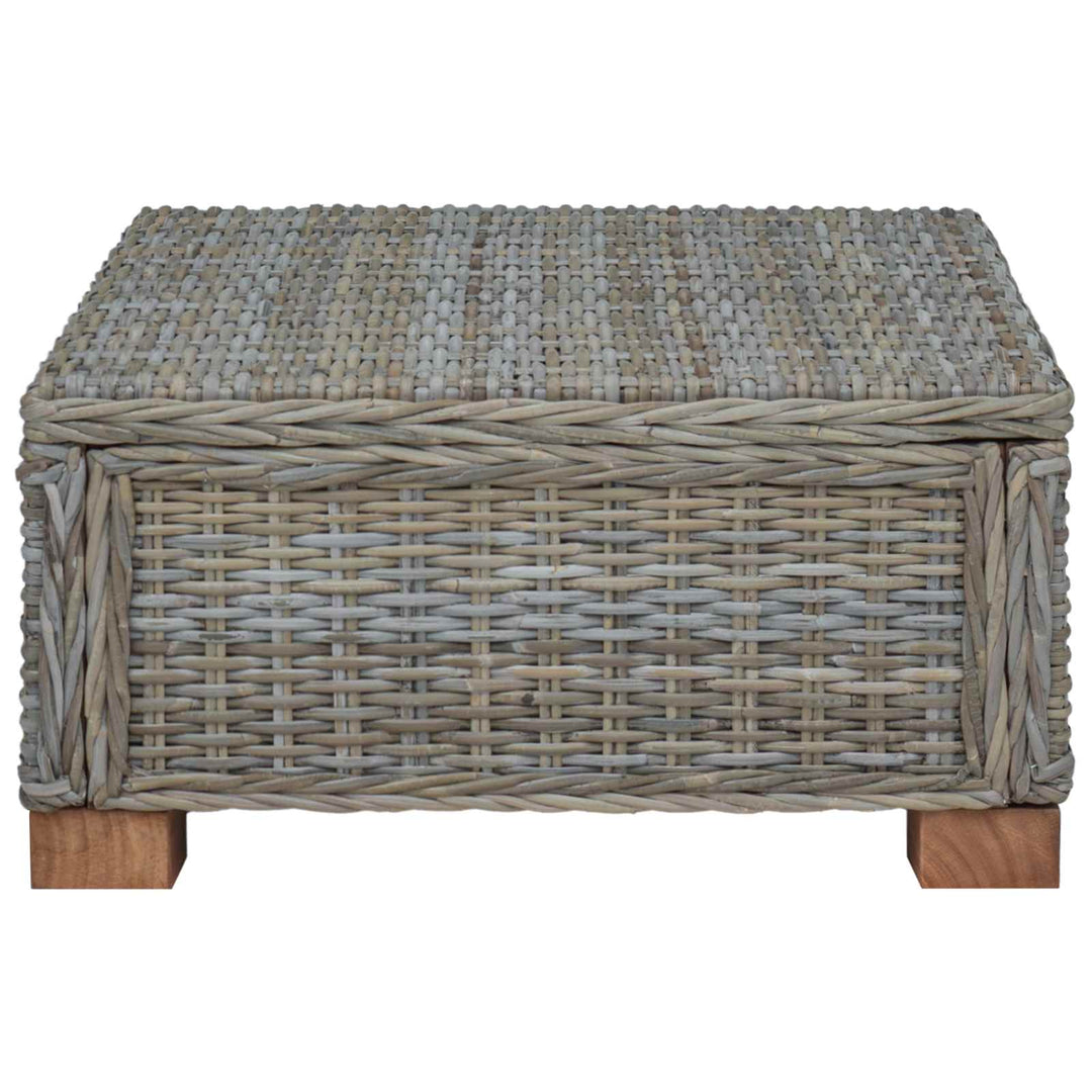 Sofabord GENDT Naturlig rattan Kubu Grå 67 x 60 x 30 cm