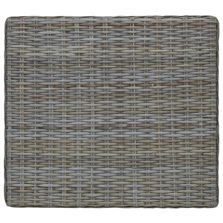 Sofabord GENDT Naturlig rattan Kubu Grå 67 x 60 x 30 cm