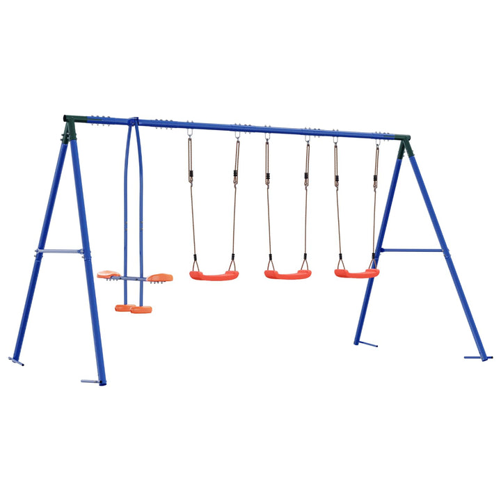 Udendørs Svingesæt Flerfarvet 330 x 185 x 185 cm Stål og PE