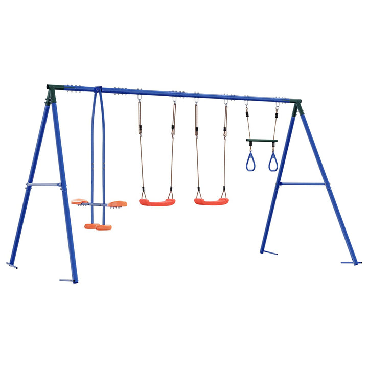 Udendørs Svingesæt Flerfarvet 330 x 185 x 185 cm Stål og PE
